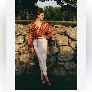 PORRIDGE ANTHROPOLOGIE BLOUSE SIZE S